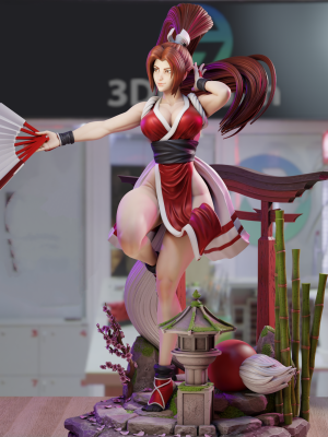 Mai Shiranui 3D Model