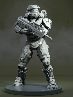 Master Chief 3D Model