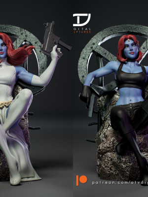 Mystique 3D Model
