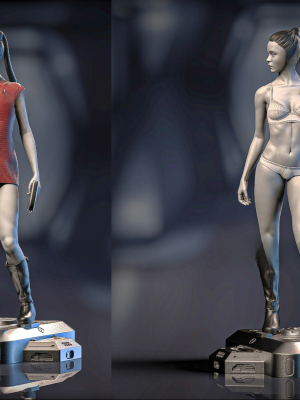 Nyota Uhura 3D Model