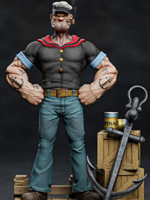 Popeye 3D Model