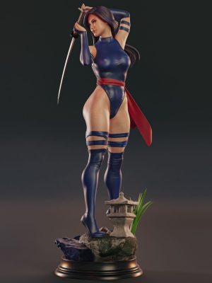 Psylocke 3D Model