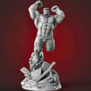 Red Hulk 3D Model