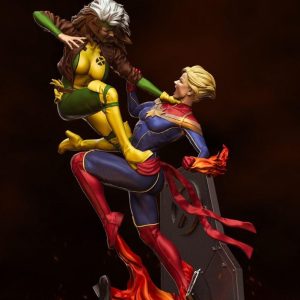 Rogue vs Captain Marvel 3D Model