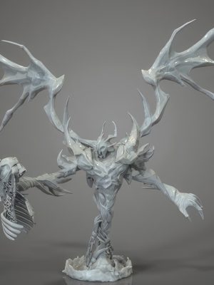 Shadow Fiend 3D Model
