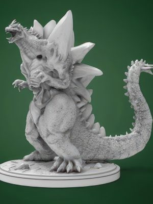 Space Godzilla 3D Model