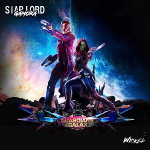 Starlord & Gamora 3D Model