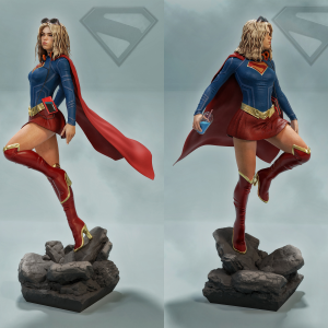 SuperGirl Kara Zor-El 3D Model