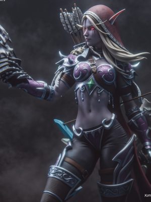 Sylvanas 3D Model