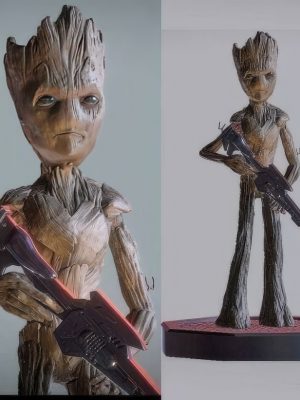 Teenage Groot 3D Model
