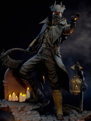 The Hunter Bloodborne 3D Model
