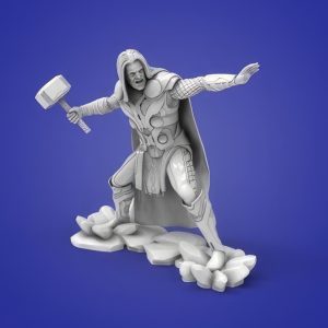 Thor God of Thunder 3D Model