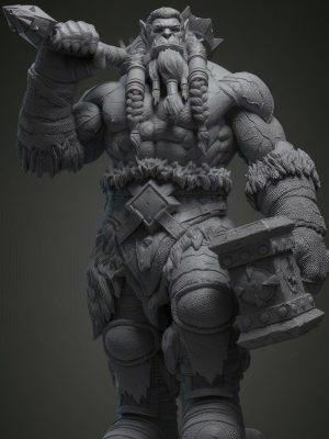 Thrall 3D Model
