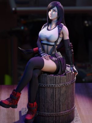 Tifa Lockhart 3D Model