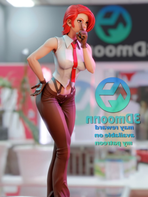 Vanessa 3D Model