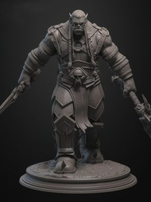 Varok Saurfang 3D Model