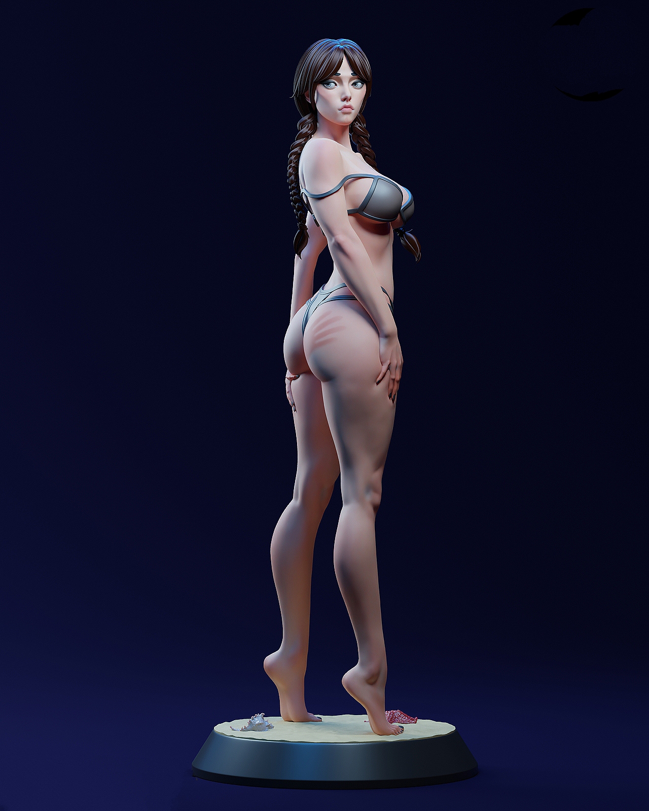 Wednesday 3D Model — изображение 4