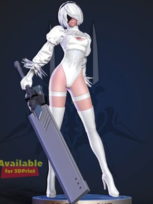 2b Nier Automata 3D Model