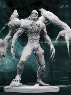 William Birkin Monster 3D Model