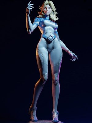 Woman Invisible 3D Model