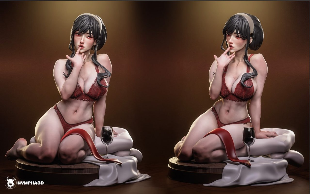 Yor Forger 3D Model — изображение 3