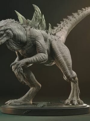 Zilla 3D Model