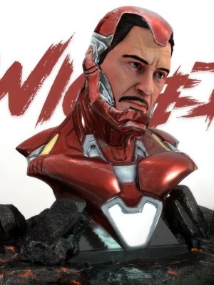 Iron Man Bust 3D Model