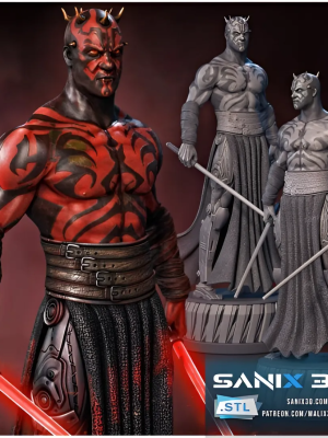 Darth Maul 3D Model