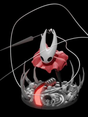 Hornet Hollow Knight 3D Model