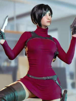 Ada Wong 3D Model