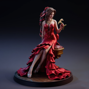Aerith Gainsborough 3D Model