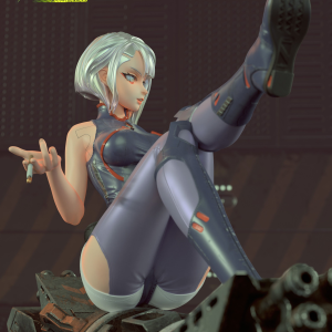 Cyberpunk Edgerunner Lucy 3D Model