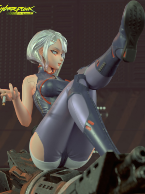 Cyberpunk Edgerunner Lucy 3D Model