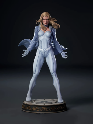 Emma Frost 3D Model