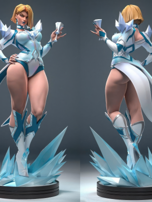 Emma Frost Rivals 3D Model