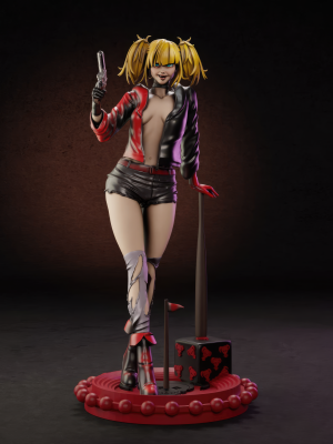 Harley Quinn A 3D Model