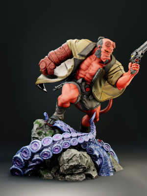 Hellboy 3D Model