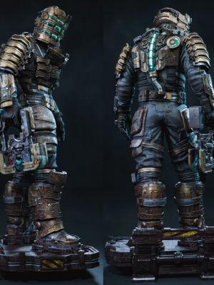 Isaac Clarke 3D Model