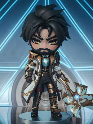 Jayce Chibi 3D Model