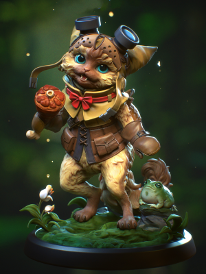 Palico 3D Model