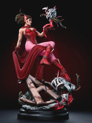 Scarlet Witch 3D Model