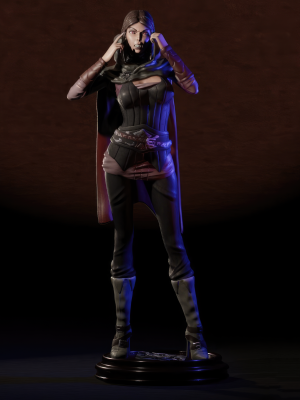 Skirim Serana 3D Model