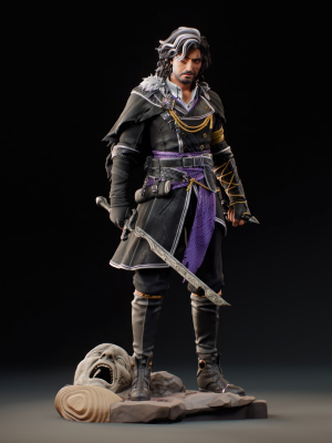 Verso Clair Obscur Expedition 33 3D Model