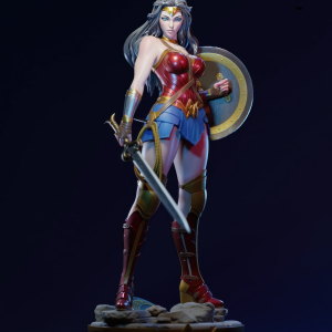 Wonder Woman 3D Model