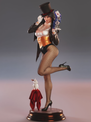 Zatanna 3D Model