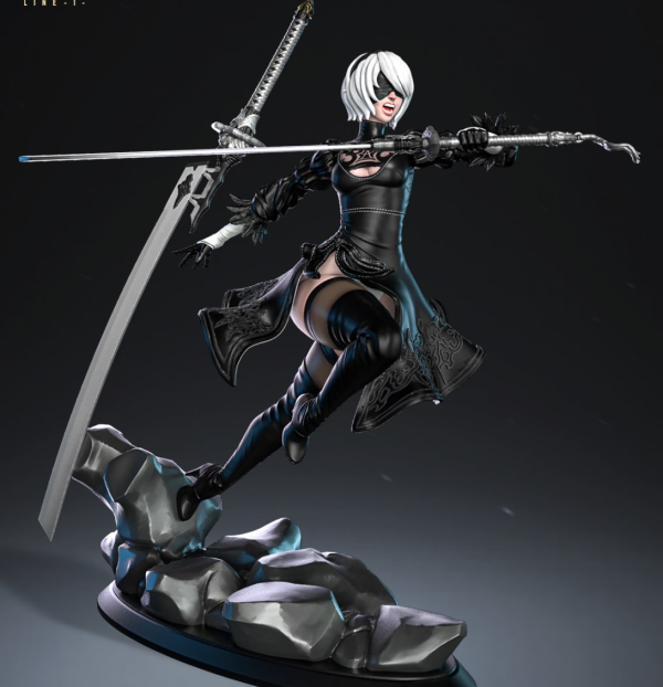 2b Nier Automata 3D Model