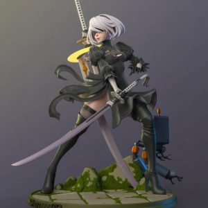 2b Nier Automata 3D Model