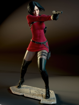 Ada Wong 3D Model