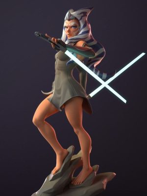 Ahsoka Tano 3D Model