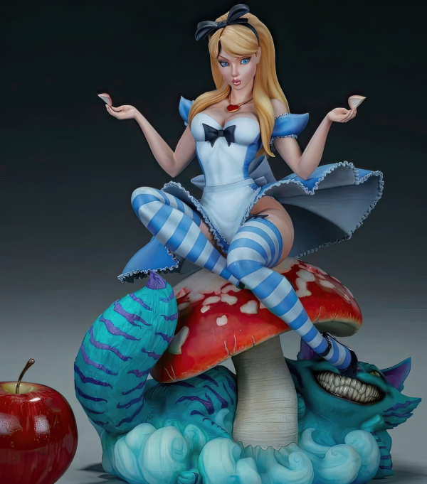 Alice in Wonderland 3D Model